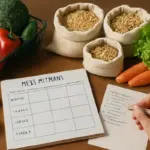 Come impostare un piano settimanale di pasti bilanciati? Il metodo pratico per semplificare la spesa e mangiare meglio