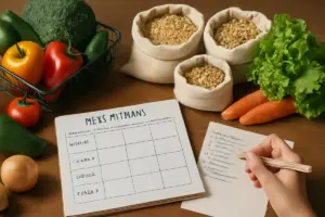 Come impostare un piano settimanale di pasti bilanciati? Il metodo pratico per semplificare la spesa e mangiare meglio