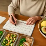 Come pianificare una settimana alimentare equilibrata? Il metodo semplice che evita errori comuni
